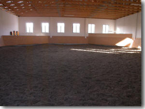 Longierhalleninnenansicht